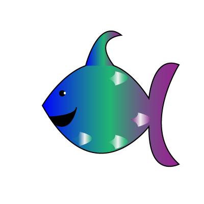 Happy Rainbow Fish